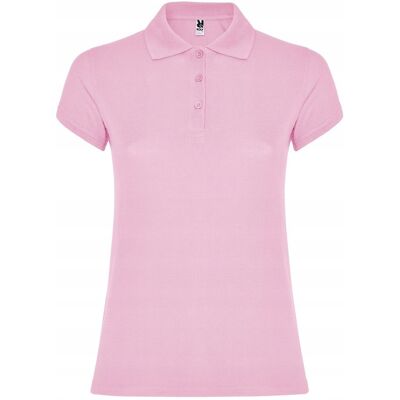 Koszulka POLO Damska Bawełna PIQUE Roly STAR 6634 JASNY RÓŻ 3XL Koszulka POLO Damska Bawełna PIQUE Roly STAR 6634 JASNY RÓŻ 3XL