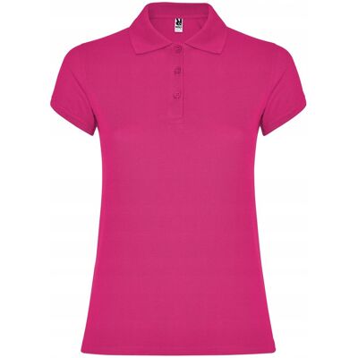 Koszulka POLO Damska Bawełna PIQUE Roly STAR 6634 RÓŻ ROSETTE 3XL Koszulka POLO Damska Bawełna PIQUE Roly STAR 6634 RÓŻ ROSETTE 3XL