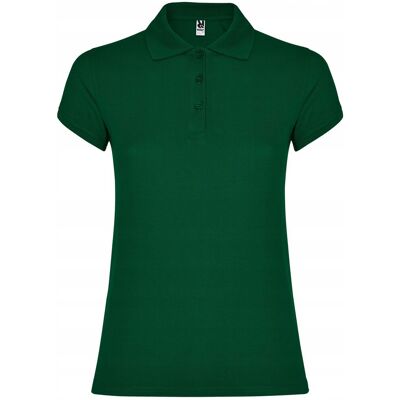 Koszulka POLO Damska Bawełna PIQUE Roly STAR 6634 ZIELONA BOTTLE L Koszulka POLO Damska Bawełna PIQUE Roly STAR 6634 ZIELONA BOTTLE L