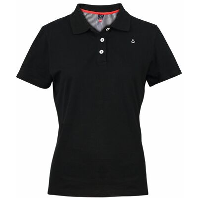 Koszulka polo damska czarna Captain Mike® rozmiar XL Koszulka polo damska czarna Captain Mike® rozmiar XL