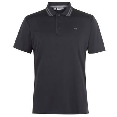 Koszulka polo grafitowa Calvin Klein Golf Madison, Rozmiar S Koszulka polo grafitowa Calvin Klein Golf Madison, Rozmiar S