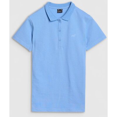 Koszulka polo slim damska 4F 4FWMM00TPTSF365-32S Niebieski Roz. XS Koszulka polo slim damska 4F 4FWMM00TPTSF365-32S Niebieski Roz. XS