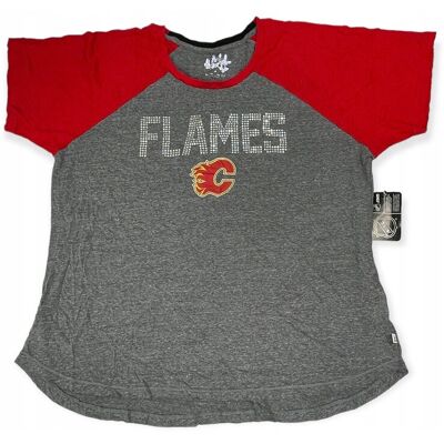 Inny producent Koszulka T-shirt damski Calgary Flames NHL 4XL Inny producent Koszulka T-shirt damski Calgary Flames NHL 4XL
