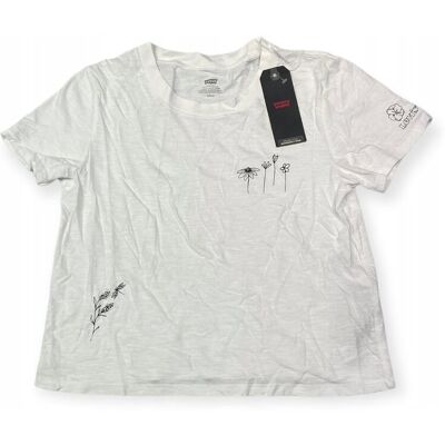 Koszulka T-shirt damski krótki rękaw biały Levi's S Koszulka T-shirt damski krótki rękaw biały Levi's S