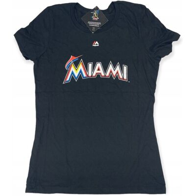 Majestic Koszulka T-shirt damski Miami 16 Fernandez S Majestic Koszulka T-shirt damski Miami 16 Fernandez S