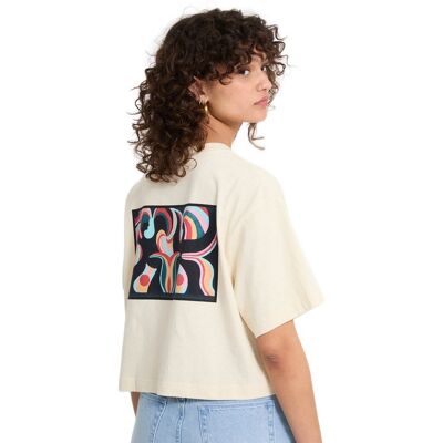 Koszulka VOLCOM 26 F Fa Bruno Lucas - Vintage White - L Koszulka VOLCOM 26 F Fa Bruno Lucas - Vintage White - L