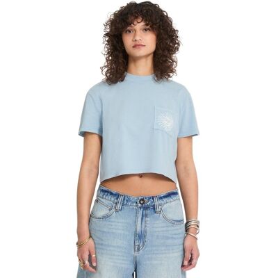 Koszulka VOLCOM 26 F Pocket Dial - Cali Blue - L Koszulka VOLCOM 26 F Pocket Dial - Cali Blue - L