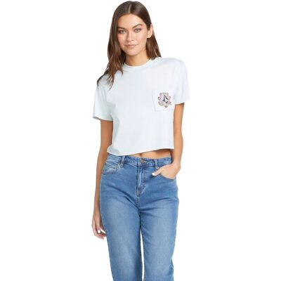 Koszulka Volcom POCKET DIAL TEE - CHLORINE - S Koszulka Volcom POCKET DIAL TEE - CHLORINE - S