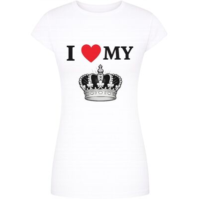 Szumila KOSZULKA Z NADRUKIEM DLA PAR MATCHING I LOVE MY KING KORONA PREZENT 3XL Szumila KOSZULKA Z NADRUKIEM DLA PAR MATCHING I LOVE MY KING KORONA PREZENT 3XL