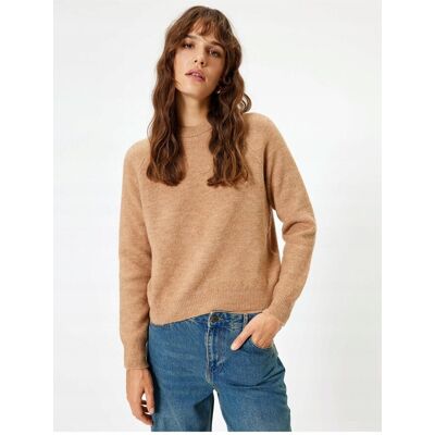 Inny producent KOTON SWETER DAMSKI BEŻOWY Z DŁUGIM RĘKAWEM I OKRĄGŁYM DEKOLTEM XS 5GA* Inny producent KOTON SWETER DAMSKI BEŻOWY Z DŁUGIM RĘKAWEM I OKRĄGŁYM DEKOLTEM XS 5GA*