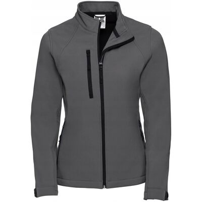 Russell Kurtka damska bez kaptura 3 warstwy soft shell Tytanowy r. XL Russell Kurtka damska bez kaptura 3 warstwy soft shell Tytanowy r. XL