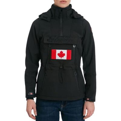 Inny producent Kurtka damska Canadian Peak Toka trekkingowa softshell czarna-XXL Inny producent Kurtka damska Canadian Peak Toka trekkingowa softshell czarna-XXL
