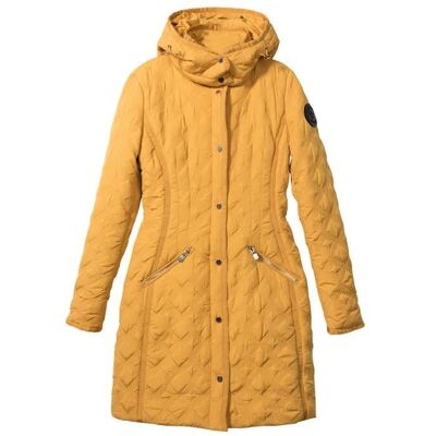 Kurtka damska Desigual Mostaza parka pikowana-M Kurtka damska Desigual Mostaza parka pikowana-M