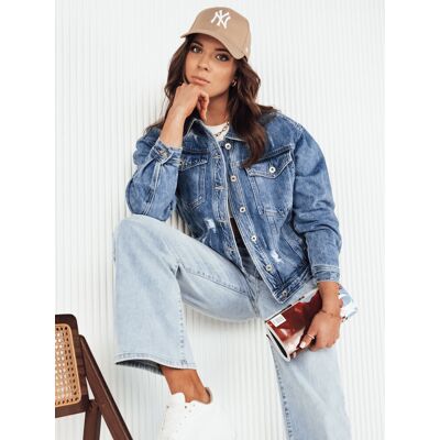 Kurtka damska jeansowa BILGON niebieska Dstreet TY4139-S/M Kurtka damska jeansowa BILGON niebieska Dstreet TY4139-S/M