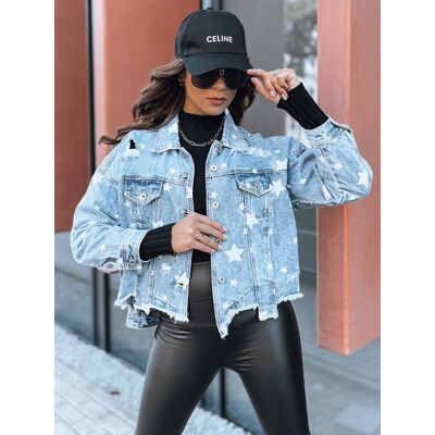 Kurtka damska jeansowa DOLLA niebieska Dstreet TY2634-S/M Kurtka damska jeansowa DOLLA niebieska Dstreet TY2634-S/M