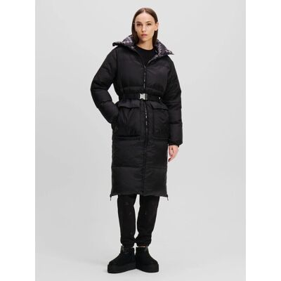 Kurtka damska Karl Lagerfeld 246W1505 czarny monogram - L Kurtka damska Karl Lagerfeld 246W1505 czarny monogram - L