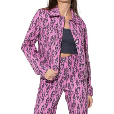 Pozostałe marki Kurtka damska Local Heroes Tribal Love Pink katana-S Pozostałe marki Kurtka damska Local Heroes Tribal Love Pink katana-S