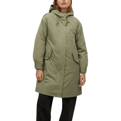 Inna producent Kurtka damska Mango Pumkins zimowa khaki parka-XS Inna producent Kurtka damska Mango Pumkins zimowa khaki parka-XS