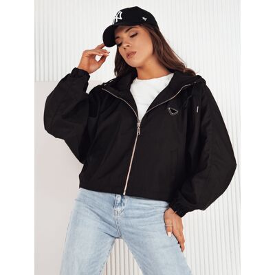 Kurtka damska oversize CATRAL czarna Dstreet TY4189 Kurtka damska oversize CATRAL czarna Dstreet TY4189