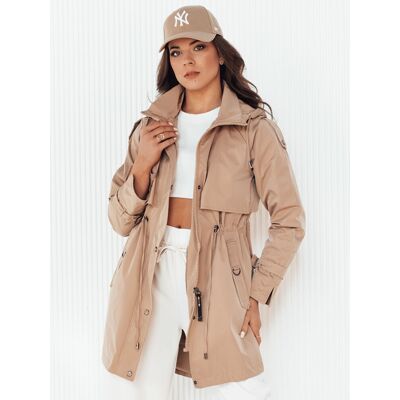 Inny producent Kurtka damska parka BRENS beżowa Dstreet TY4232-L Inny producent Kurtka damska parka BRENS beżowa Dstreet TY4232-L