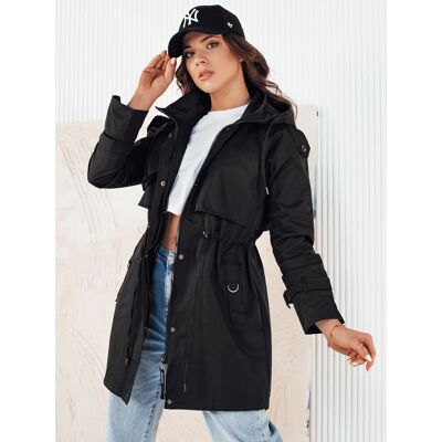 Inny producent Kurtka damska parka BRENS czarna Dstreet TY4230-L Inny producent Kurtka damska parka BRENS czarna Dstreet TY4230-L