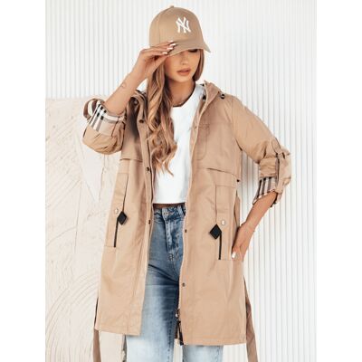 Inny producent Kurtka damska parka CIVIT beżowa Dstreet TY4215-L Inny producent Kurtka damska parka CIVIT beżowa Dstreet TY4215-L