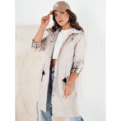 Inny producent Kurtka damska parka CIVIT ecru Dstreet TY4214-M Inny producent Kurtka damska parka CIVIT ecru Dstreet TY4214-M