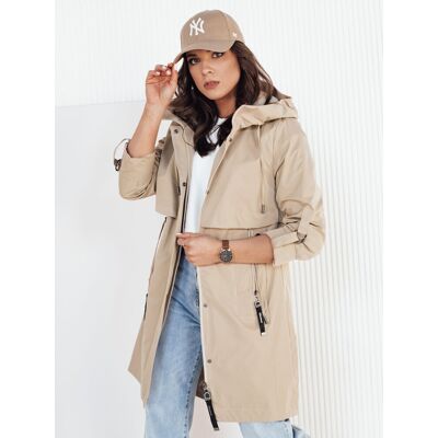 Inny producent Kurtka damska parka TILSON kamelowa Dstreet TY4192-XXL Inny producent Kurtka damska parka TILSON kamelowa Dstreet TY4192-XXL