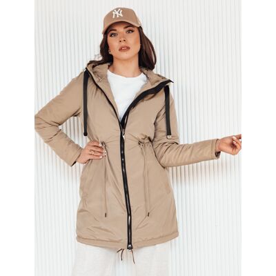 Inny producent Kurtka damska parka VERCHA beżowa Dstreet TY4261-XXL Inny producent Kurtka damska parka VERCHA beżowa Dstreet TY4261-XXL