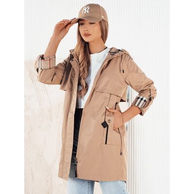 Inny producent Kurtka damska parka VERDU beżowa Dstreet TY4224-L Inny producent Kurtka damska parka VERDU beżowa Dstreet TY4224-L