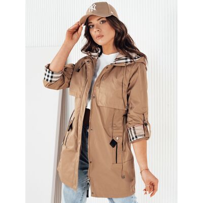 Inny producent Kurtka damska parka VERDU beżowa Dstreet TY4225-L Inny producent Kurtka damska parka VERDU beżowa Dstreet TY4225-L