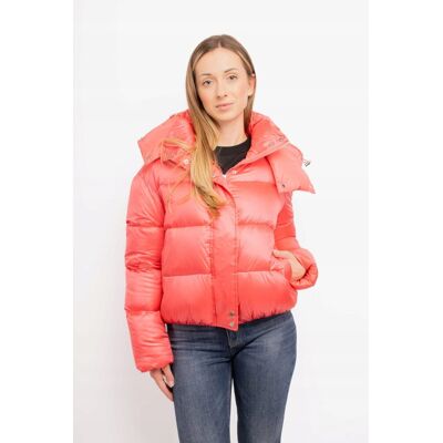 Kurtka damska Patrizia Pepe 2O0050 A9M0 Koralowy - Jackets: 38 Kurtka damska Patrizia Pepe 2O0050 A9M0 Koralowy - Jackets: 38