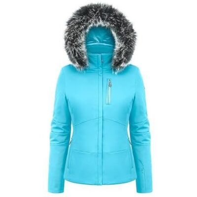 POIVRE BLANC Kurtka damska POIVRE-BLANC W17-0802 WO/A lazurowy - S POIVRE BLANC Kurtka damska POIVRE-BLANC W17-0802 WO/A lazurowy - S