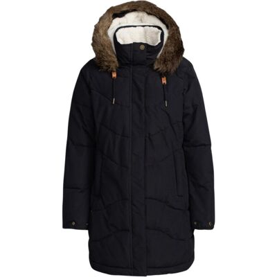 Kurtka damska Roxy Ellie ciepła parka czarna-M Kurtka damska Roxy Ellie ciepła parka czarna-M