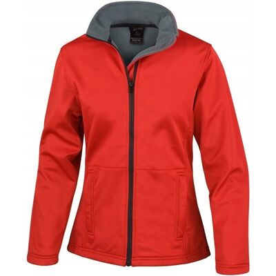 Result Kurtka damska Soft Shell dopasowana Czerwony r. XL Result Kurtka damska Soft Shell dopasowana Czerwony r. XL