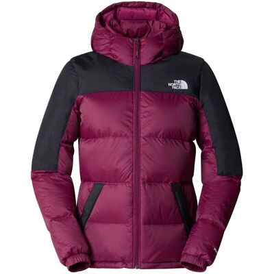 Kurtka damska The North Face Diablo Down Hoodie puchowa bordowa-XS Kurtka damska The North Face Diablo Down Hoodie puchowa bordowa-XS