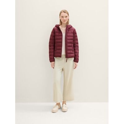 Kurtka Damska Tom Tailor Lightweight Puffer Deep Wine Red XS Kurtka Damska Tom Tailor Lightweight Puffer Deep Wine Red XS