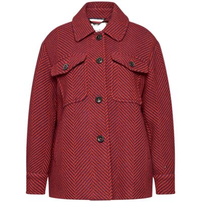 Kurtka damska Tommy Hilfiger Herringbone Shacker przejściowa-M Kurtka damska Tommy Hilfiger Herringbone Shacker przejściowa-M