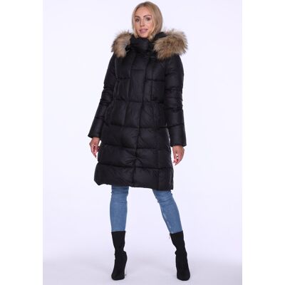 Inny producent KURTKA DAMSKA ZIMOWA Z EKOLOGICZNYM FUTREM PRZY KAPTURZE Inny producent KURTKA DAMSKA ZIMOWA Z EKOLOGICZNYM FUTREM PRZY KAPTURZE