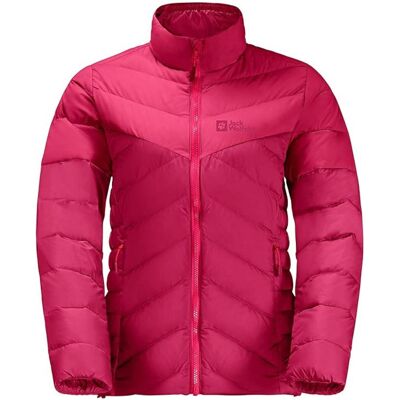 Kurtka Jack Wolfskin Tundra Down damska puchowa pikowana różowa-L Kurtka Jack Wolfskin Tundra Down damska puchowa pikowana różowa-L