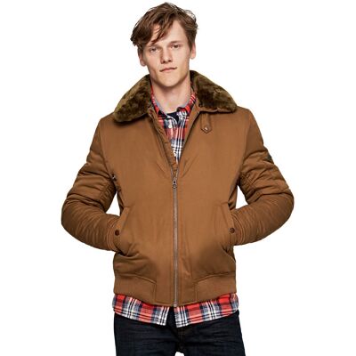 Kurtka męska Pepe Jeans Barron zimowa bomberka-S Kurtka męska Pepe Jeans Barron zimowa bomberka-S