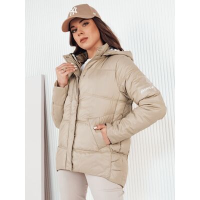 Inny producent Kurtka pikowana damska HIMES beżowa Dstreet TY4243-XXL Inny producent Kurtka pikowana damska HIMES beżowa Dstreet TY4243-XXL