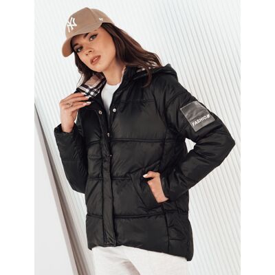 Inny producent Kurtka pikowana damska HIMES czarna Dstreet TY4245-S Inny producent Kurtka pikowana damska HIMES czarna Dstreet TY4245-S