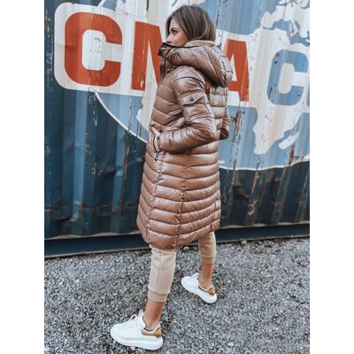 Inny producent Kurtka pikowana damska LESSI kamelowa Dstreet TY3354-XXL Inny producent Kurtka pikowana damska LESSI kamelowa Dstreet TY3354-XXL