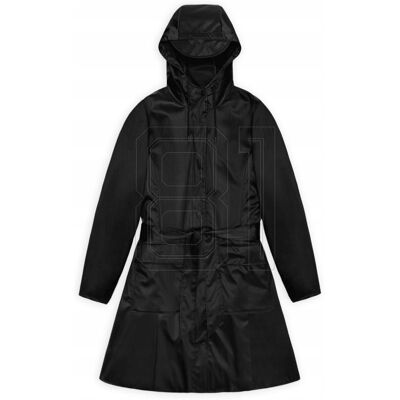 Kurtka, płaszcz przeciwdeszczowy Rains Curve Jacket W3 W 18130 01 L Kurtka, płaszcz przeciwdeszczowy Rains Curve Jacket W3 W 18130 01 L