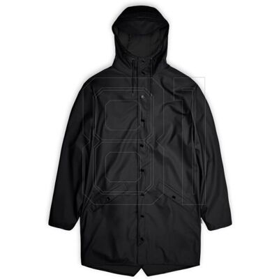 Kurtka przeciwdeszczowa Rains Long Jacket 12020 01 L Kurtka przeciwdeszczowa Rains Long Jacket 12020 01 L