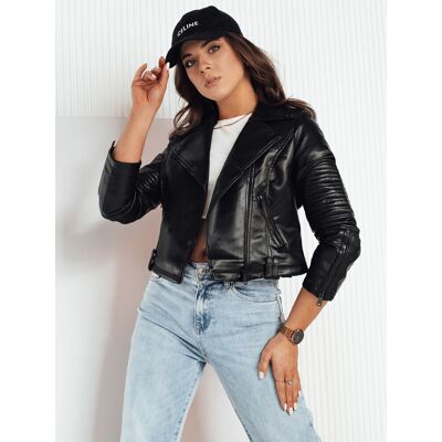 Inny producent Kurtka skórzana damska NEGRA czarna Dstreet TY4163-XL Inny producent Kurtka skórzana damska NEGRA czarna Dstreet TY4163-XL