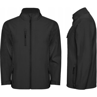 Kurtka SOFTSHELL Dwuwarstwowa Bez Kaptura JAKOŚĆ ROLY 6436 CZARNA 4XL Kurtka SOFTSHELL Dwuwarstwowa Bez Kaptura JAKOŚĆ ROLY 6436 CZARNA 4XL