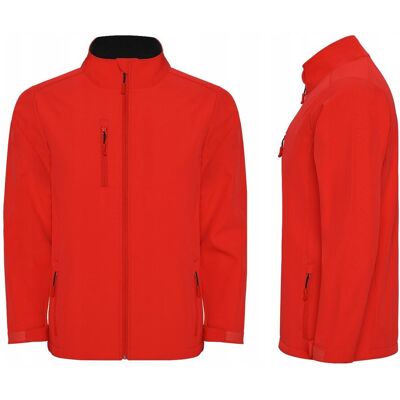 Kurtka SOFTSHELL Dwuwarstwowa Bez Kaptura JAKOŚĆ ROLY 6436 CZERWONA S Kurtka SOFTSHELL Dwuwarstwowa Bez Kaptura JAKOŚĆ ROLY 6436 CZERWONA S