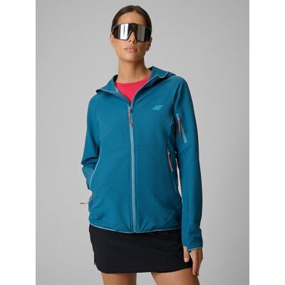 Kurtka softshell wiatroodporna damska 4F 4FRSS26TSOFF645-46S Zielony XS Kurtka softshell wiatroodporna damska 4F 4FRSS26TSOFF645-46S Zielony XS